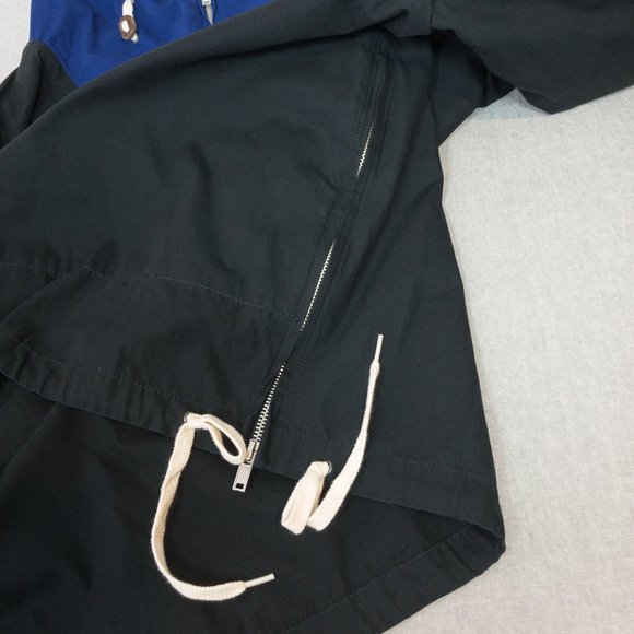 J.Crew Always Navy Cobalt Anorak 1/4-Zip Jacket XL - Picture 10 of 15